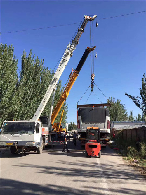 河源市港口集装箱搬运案例